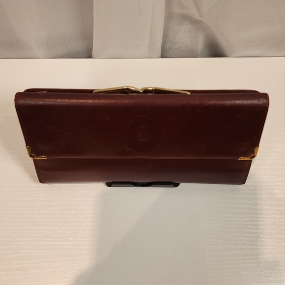 Cartier Checkbook Kiss-lock Wallet - Picture 3 of 13